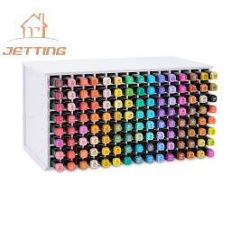 Art Marker Rack De Armazenamento, 72 ou 120 Marcadores, Aquarela Pincéis Canetas Organizador, Suporte para Mesa, 1Pc - Image 4
