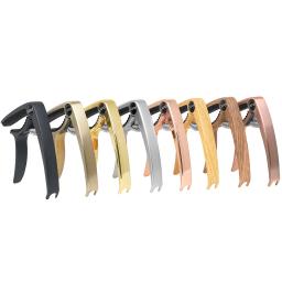 Alumínio profissional Alloy Guitar Capo, Tuner Clamp para guitarra acústica clássica elétrica, Ukulele Acessórios - Image 2