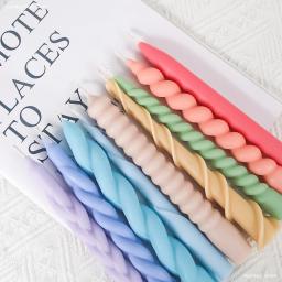 Silicone Vela Fazendo Suprimentos Conjunto De Ferramentas, Abrir E Fechar Molde, Forma De Torção Espiral, Molde De Vela Longa, Cera De Igreja, Presente De Casamento, Decoração De Casa - Image 2