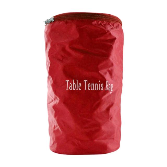Bolsa de Armazenamento para Tênis de Mesa com Zíper de Grande Capacidade e Espaço para Bolas