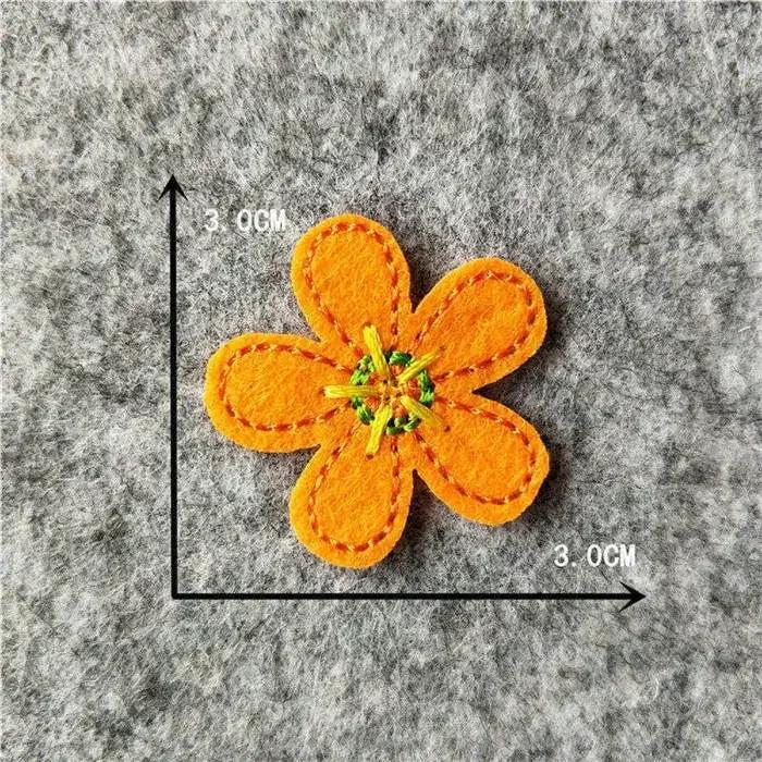 Patches Bordados Applique para DIY, Patch Decorativo Dos Desenhos Animados, Árvore Coração, Padrão Borboleta, Ferro em Patch, Adesivos em Roupas - Image 1