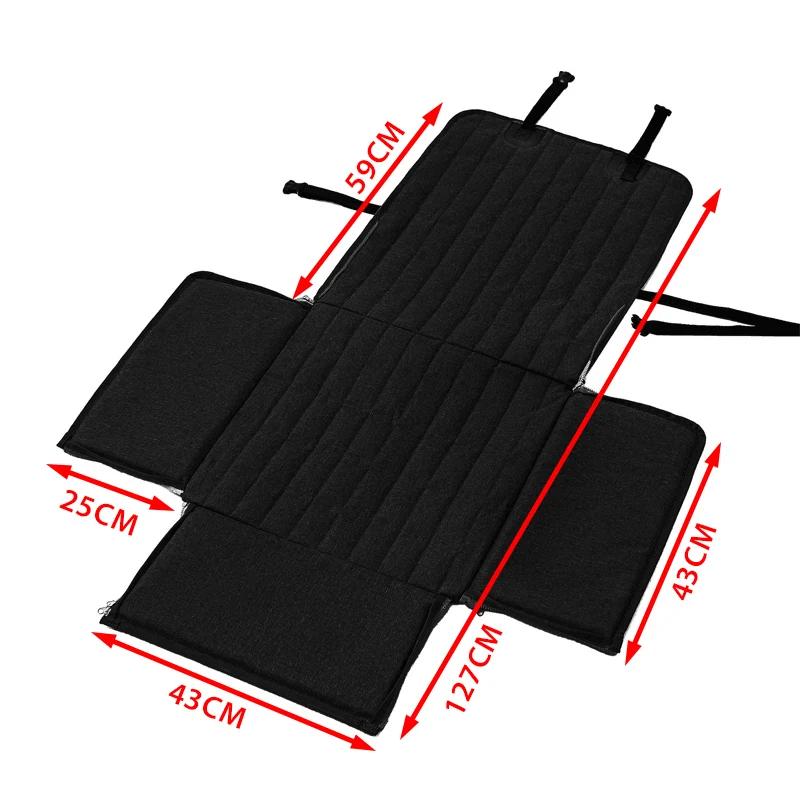 Cawayi canil pet cão portador de assento do carro capa carry gato filhote de cachorro saco viagem do carro dobrável rede à prova dwaterproof água cães cesta pet portadores - Image 1