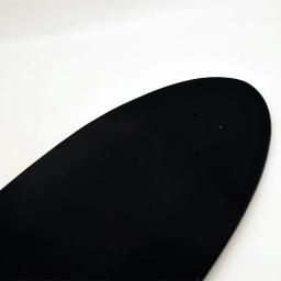 Preto Profissional Longboard Deck, DIY 4 Rodas, Surfskate Acessórios, Suprimentos de Skate para Teteenager, 34" - Image 4