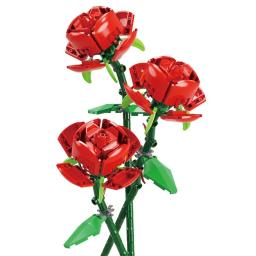 Buquês De Rosa Artificial, Flores Artificiais Montadas, Presentes - Image 5