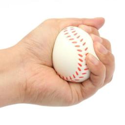 Bolas de base de beisebol esponja macia, Softballs infantis, Bola padrão, Ao ar livre, Ter Sport Practice, Golfe, 1Pc - Image 3