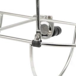 Rack de lalama do barco marinho, aço inoxidável 304, suporte duplo dobrável para 7 "iate marinho, guarda-lalama 2 cesta, 1pc - Image 5