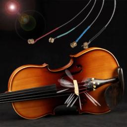 Profissional conjunto completo violino cordas, alumínio violino acessórios, peças de instrumentos musicais, 3 ou 4 cordas, E-A-D-G - Image 2