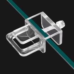 Acessórios para aquário Transparente Acrílico Suporte Suporte Anti-salto Net Fish Tank Cover Grid Bottom Isolation Plate - Image 2