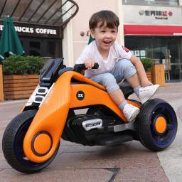 Cooya Novo-Motocicleta Elétrica para Crianças, Masculino e Feminino Crianças Triciclos, Pode Sit Double Drive, Bicicleta Educação Infantil - Image 2