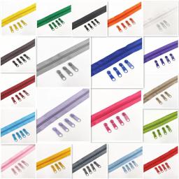 Longo Nylon Zíperes Rolls, Slider Zipper, Acessórios de Costura, Alfaiate, 2 m, 4 m, 6 Pcs, 10 Pcs, 5 m, 8 m, 10 m, 20 Pcs, 1 m, 2 m, 3 m, 5 m, 8 m, 10 m - Image 2