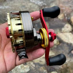 Ghotda jangada carretel de pesca ao ar livre jangada de gelo acessórios de pesca carretel de metal roda de pesca de inverno equipamento de mercadorias - Image 3