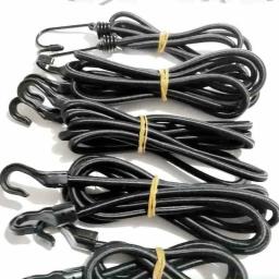 0.4m/1m/1.5m/2m resistente elástico bungee cabo de choque cinta estiramento gancho plástico carro bagagem tenda caiaque barco canoa bicicletas corda gravata - Image 4