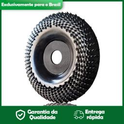 Disco De Roda De Forma De Madeira, 4 Polegadas, Moagem, Rebarbadoras, Ferramentas Elétricas - Image 1