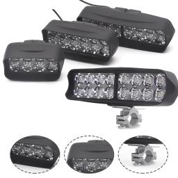 Farol dianteiro LED para bicicleta, lâmpada de triciclo super brilhante, acessórios da peça, venda quente, 12V-80V, 160x50x45mm, 8, 12, 16 LED modelo - Image 3