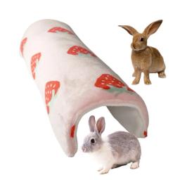 Cama durável do túnel para o animal de estimação pequeno, ninho do coelho, coelho do sono, forma do túnel, casa do abrigo - Image 1