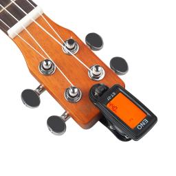 Eno ET-37 clip-on afinador de guitarra cor display digital afinador de guitarra para guitarra acústica baixo ukulele peças de guitarra acessórios - Image 4