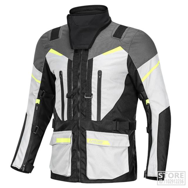 Jaqueta e Calças Impermeáveis para Moto: Roupas de Equitação e Equipamento Protetor para Inverno
