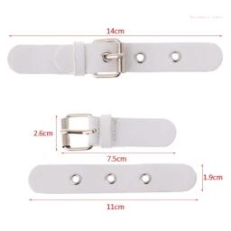 1 conjunto couro botão botão pino fivela prendedor para cinto saco camisola para jaqueta hx6d - Image 5