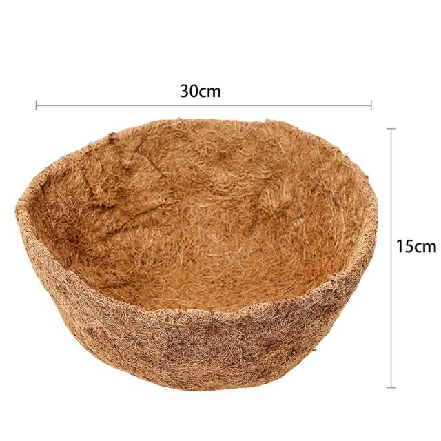 Forros de Fibra de Coco Natural: Ideal para Jardins e Cestas de Suspensão