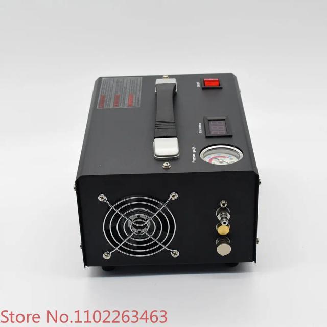 Garrafa de Mergulho Inflável 300 Bar com Compressor Elétrico para PCP e Paintball - 4500PSI