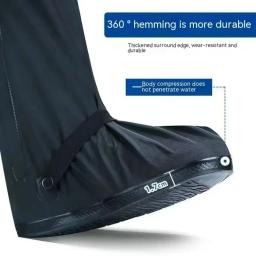 Premium reutilizável unisex chuva neve motocicleta scooter bicicleta sapato cobre protetores antiderrapantes duráveis para ciclismo ao ar livre - Image 4