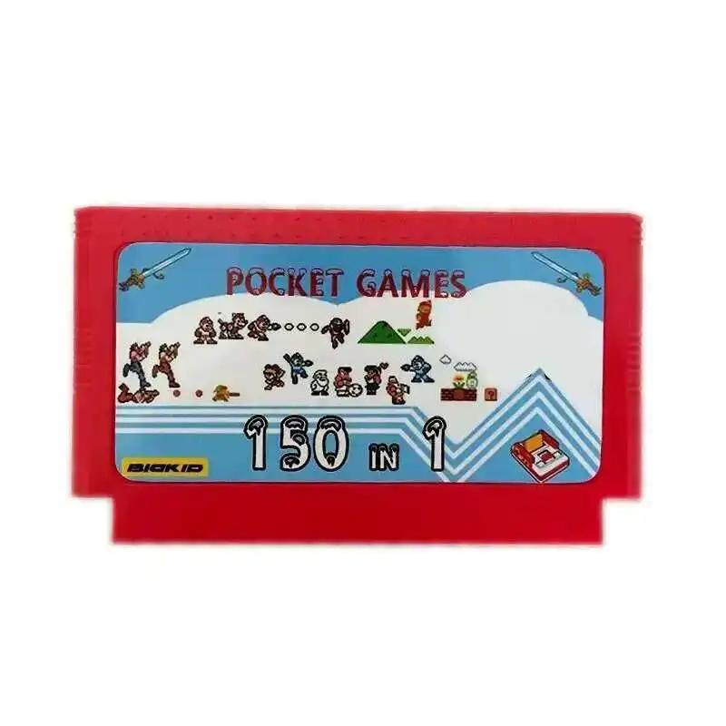 Cartucho de jogo 150 em 1 para jogos de bolso com Rockman 1 2 3 4 5 6 Red Shell tudo em um para console de videogame de 8 bits - Image 1