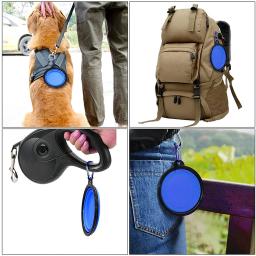Tigela dobrável de silicone para cão e gato, 1000ml, mosquetão, tigela de viagem, comida e água, acessórios para animais - Image 4