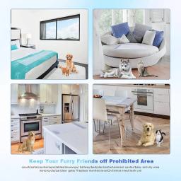 Tapete treinamento para animais estimação, repelente para cães, mantém os animais estimação fora do sofá-cama (uma para - Image 2