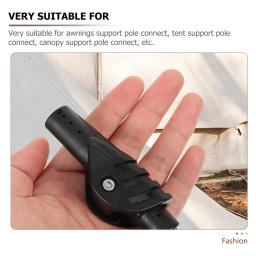 2 pçs acessório de barraca automática dobrável haste de suporte conjunta diy reparação acessórios ao ar livre peças 2 pçs pólo tenda acessórios kit - Image 5