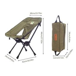 Crianças de pouco peso acampamento cadeira ultraleve portátil dobrável cadeira pequeno acampamento encosto cadeira fácil abrir & armazenamento - Image 6