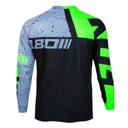 2025 alfabetos masculinos padrão camisas de ciclismo ativo respirável umidade wicking solto camisa manga longa para ciclismo equitação esportes - Image 3