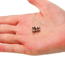 20/30 pçs haltere afundado olhos de bronze contas de barra mosca amarrando material para verme louco charlie streamer mosca truta isca de pesca - Image 5