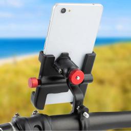 Suporte para montagem de telefone NEWBOLER MTB suporte para bicicleta 360° giratório ajustável de alumínio para bicicleta suporte para telefone antiderrapante suporte de ciclismo - Image 5