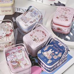 Pequeno Vintage Mala De Armazenamento De Lata, Caixa De Doces De Metal, Caixa De Presente De Cookie, Organizador De Diversos, Latas, 1Pc - Image 1