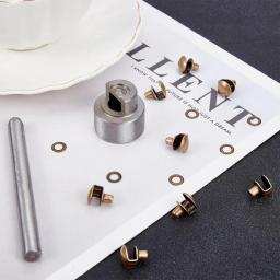Boot Lace Hooks Kit, Sapatos de latão, Fivelas de ilhós, Press Stud Tools com rebites e anéis, Escalada, Trabalho de caminhada, 20 conjuntos - Image 3