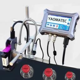 YAOMATEC Impressora Jato de Tinta TIJ Automática, Metal Plástico, Online Data Number, Código do logotipo, Caixa, T4, 12.7mm - Image 2