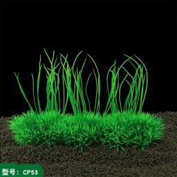 CP05 Artificial Aquário Decor Plantas, Ornamento De Ervas Daninhas De Água, Planta Aquática, Aquário, Grama Decoração Acessórios, Produto Aquático - Image 2