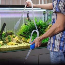 Aquário Sifão E Aquário Tanque De Peixes Aspirador De Pó, Bomba De Sifão, semi-automático Troca De Água Changer, cascalho Filtro De água, Acuário Acessórios - Image 1