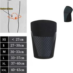 Joelheira neoprene para levantamento de peso, suporte para treinamento de força com favo de mel, silicone antiderrapante, homens e mulheres, 7mm - Image 6