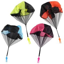 Hand Throwing Parachute Toy for Kids, Mini soldado voador, Camouflage Parachute, Jogos de esportes ao ar livre, Brinquedos educativos para crianças - Image 2