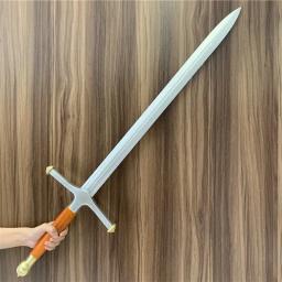 Filme Cosplay Espada Prop 1:1 Real Cavaleiro Espada Arma Role Jogar Presente Segurança PU Inverno Gelo Frio Gelo Espada Borracha Unsharp - Image 3