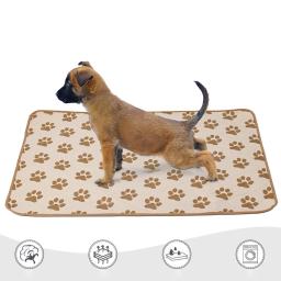 Tapete antiderrapante lavável e reutilizável de urina para Pet Dog, 4 camadas de fralda, Quick Absorb, Training Pee Pad, Acessórios para animais - Image 3