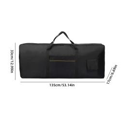 Teclado Oxford Bolsa de Transporte com Alça, 420D Oxford, Instrumento Piano Eletrônico Portátil, Engrossar Caso Capa de Armazenamento, 88 Chaves - Image 6