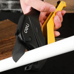 DELI 42mm Cortador de tubos Tesoura de catraca Corpo de liga de alumínio para ferramentas manuais de corte de mangueira PVC/PU/PP/PE - Image 5