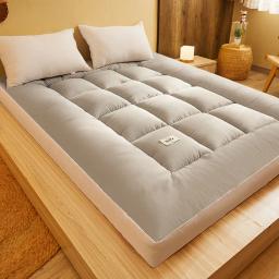 Portátil auto-inflável colchão de algodão cama, mobília do quarto, Futon japonês para dormir, Queen colchão duplo, Casal Mats - Image 3