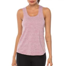 Camiseta esportiva de manga curta para mulheres, secagem rápida, respirável, academia, ioga, fitness, corrida, treino, treinamento - Image 5
