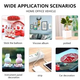 100 pçs redondo dupla face fita adesiva pontos prendedor forte adesivo acrílico para diy scrapbooking artesanato produção fixação almofada - Image 6