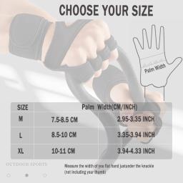 Luvas esportivas de treino para levantamento de peso, com envoltórios de pulso integrados, proteção completa da palma, aderência ideal para exercícios de ginástica, treinamento cruzado - Image 2