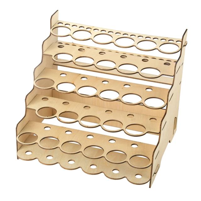 Organizador Multifuncional para Pinturas e Ferramentas de DIY - Prateleira para Modelos e Tintas Tipo 2