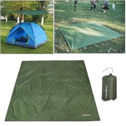 Tenda lona chuva sol sombra redes abrigo acampamento sobrevivência sol abrigo piquenique toldo capa à prova dwaterproof água caminhadas ao ar livre acessórios - Image 1